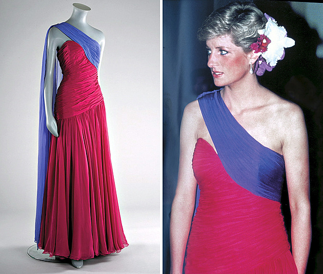 28 let bez módní ikony, princezny Diany. Připomeňte si její méně známé modely