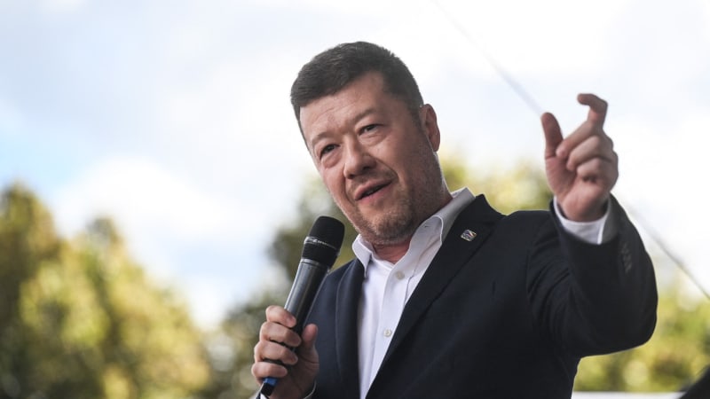 Z hrdé země se stala kolonie, vzkázal Okamura. SPD zahájila horkou fázi kampaně