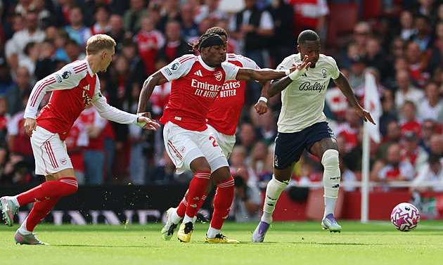 ONLINE: Arsenal čelí Nottinghamu, dočká se Krejčí debutu proti Newcastlu?