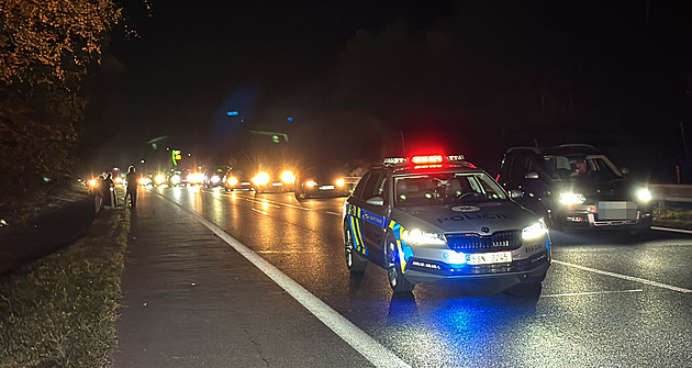 Nehoda dvou nákladních aut zablokovala D5 na Tachovsku, tvoří se kolony