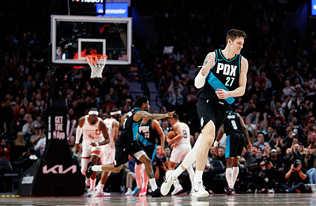 Krejčí má první body za Portland. Obhájci titulu slavili už čtyřicátou výhru