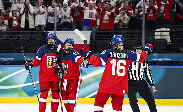 ONLINE: Česko - Švýcarsko 2:1. Utkání plné akcí, hokejistky po první třetině vedou