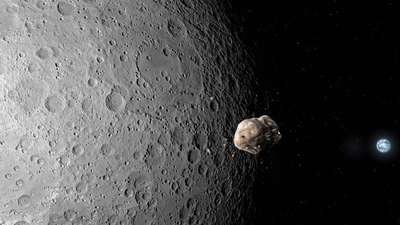 Srážka Měsíce s asteroidem 2024 YR4? Může nabídnout oslňující nadpozemskou podívanou