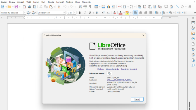 Velká aktualizace LibreOffice 26.2 přináší nálož novinek a lepší kompatibilitu s MS Office