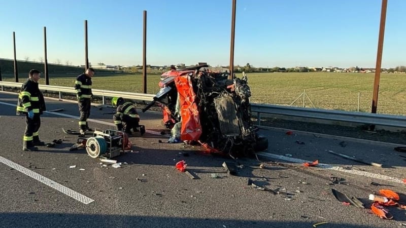 Tragická smrt mladého otce Tomáše. Silničáře smetlo auto u Šamorína, neměl šanci