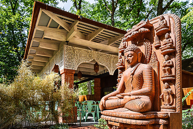 Indická architektura a gastronomie, zlínská zoo otevřela nové bistro Bagha