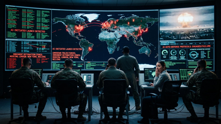 Umělá inteligence si vymyslela jaderný náklad, USA kvůli tomu „skoro rozpoutaly válku“